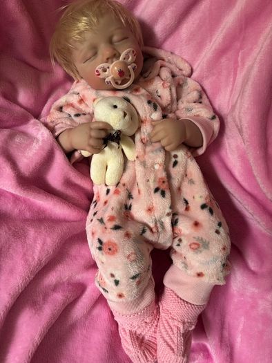 Reborns By Laura.  Shhh Baby Ashley Is Sleeping.  Stunning 5lb Reborn Doll.  Welcome To View