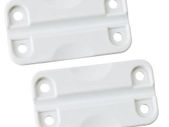 Igloo Spare Hinges White Plastic (Pair) Fits Coolers 25 to 165 Qt.