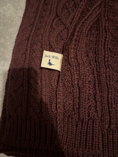 jack wills gloves (size m/l) and scarf