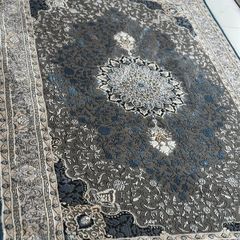 Persian-Style Rug  Grey & Blue, Brand New Unused