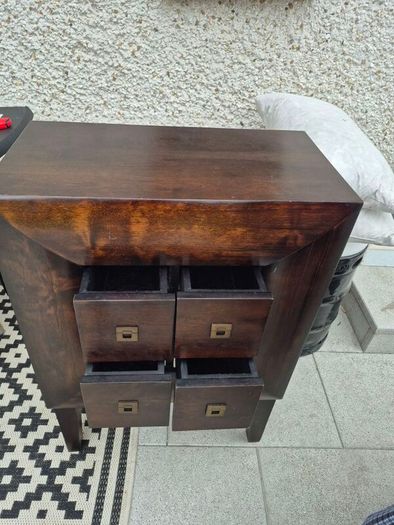 small cabinet 66cmx36 95cm high gour drawers