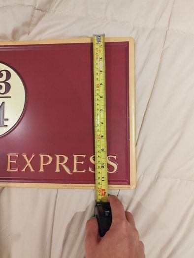 Hogwarts Express Metal Sign
