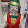 1920s Life-size Antique Sculpture in the form of a Butler, This extraordinary work of art, dating from around 1920, captivates with its impressive size and attention to detail. just Over 6 feet tall., Image 2