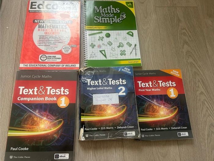 Free Secondary School Books - Junior Cycle