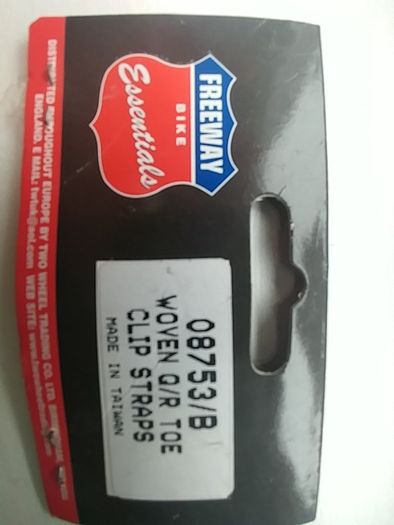 Univesal Bike Toe Clip Straps - Nylon