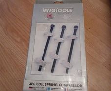 Teng Tools 3 Piece Coil Spring Compressor Set