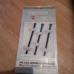 Teng Tools 3 Piece Coil Spring Compressor Set