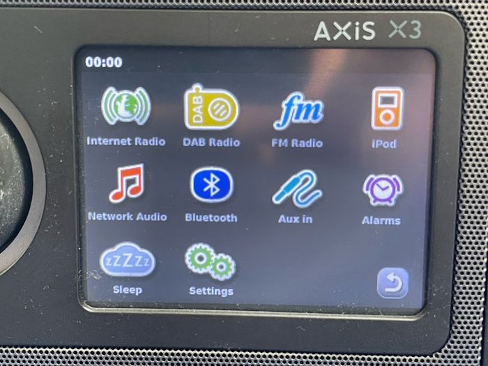 Revo Axis X3 internet radio with lightning dock