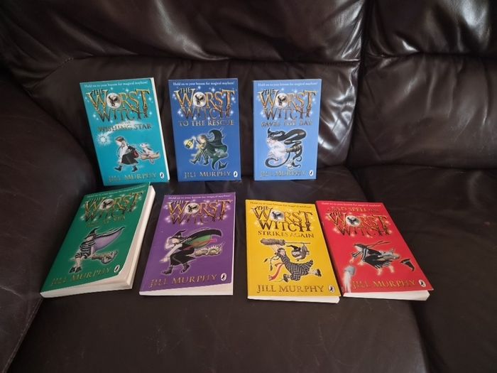 The Worst Witch 7 book set - READ ONCE