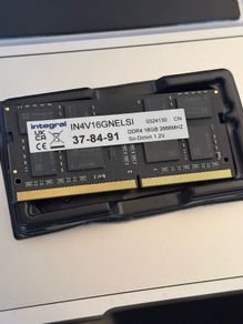 Integral 16gb Ddr4 2666mhz Sodimm Laptop Ram - In4v16gn