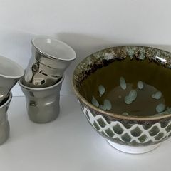 Bowl and Coffee cups