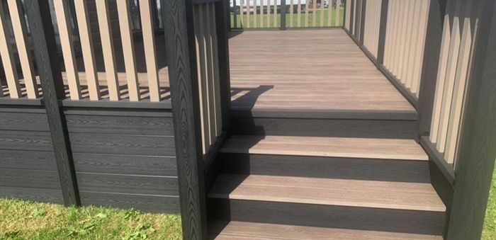 Composite decking supplied and fitted