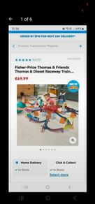 Toy Train Set