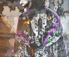 Joker painting