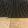Radiator cover black with gold base Image 2