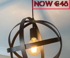 Black Industrial Ceiling Lights | Ceiling Light | Ceiling Light Fitting Round Pendant Lighting Ceiling | Retro Chandeliers Ceiling Light E27 Bulb For Living Room Hallway Kitchen Bedroom Lighting (FREE SHIPPING)