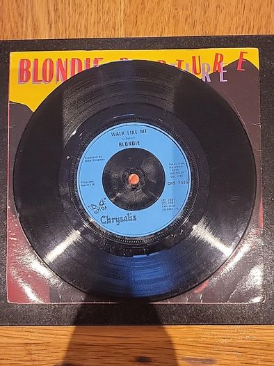 Blondie Rapture 7 Inch Vinyl Single