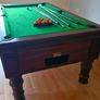 supreme prince 7x4 pool table,  just covered Image 5