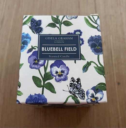 Gisela Graham Scented Boxed Candle - Bluebell Field