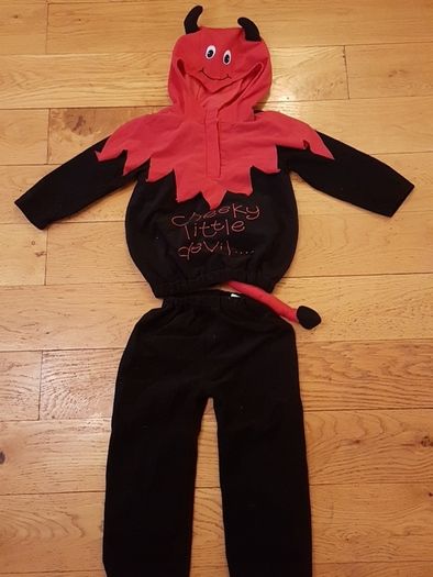 Age 3-5 Little Devil Costume