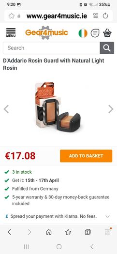 violin rosin