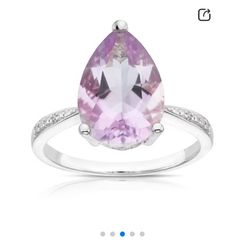 9ct gold Amethyst ring