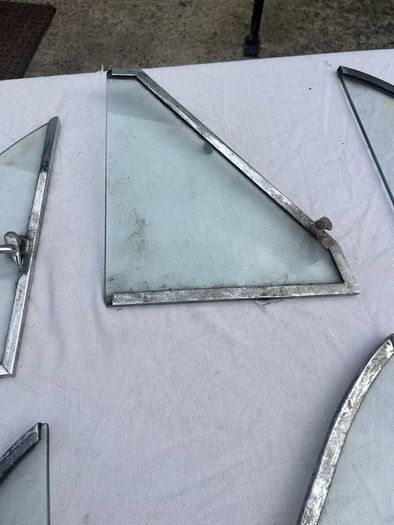 Selection of vintage side windows.