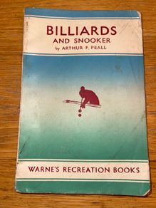 Billiards & Snooker Book. (vintage)