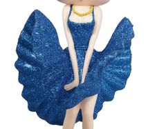 Betty Boop Cool Breeze (Blue Glitter) 32cm