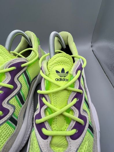 Adidas Ozweego Purple Neon Yellow Green EE5720 Shoes UK 7 EU 40 2\3 Running