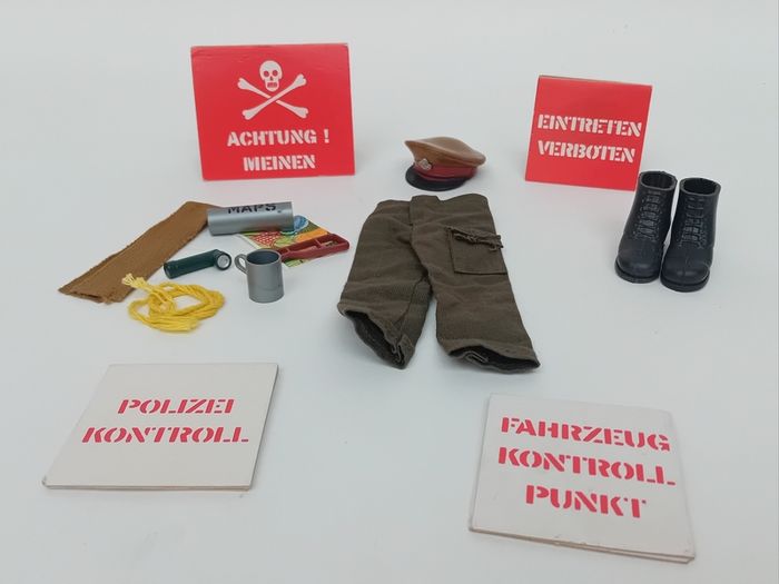 Palitoy Action Man Escape from Colditz Escape Officer Part Outfit