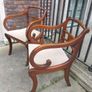 Set of 8 vintage Dining Chairs Image 7