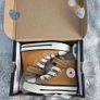 Boys Tan Converse All Star Trainers Image 2