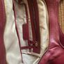 Michael Kors leather burgundy wine bag Image 2