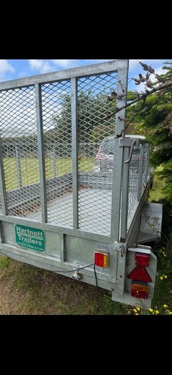 Hartnett 8x5 Heavy Duty Galvanised Mesh Trailer
