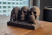 Three Wise Skulls