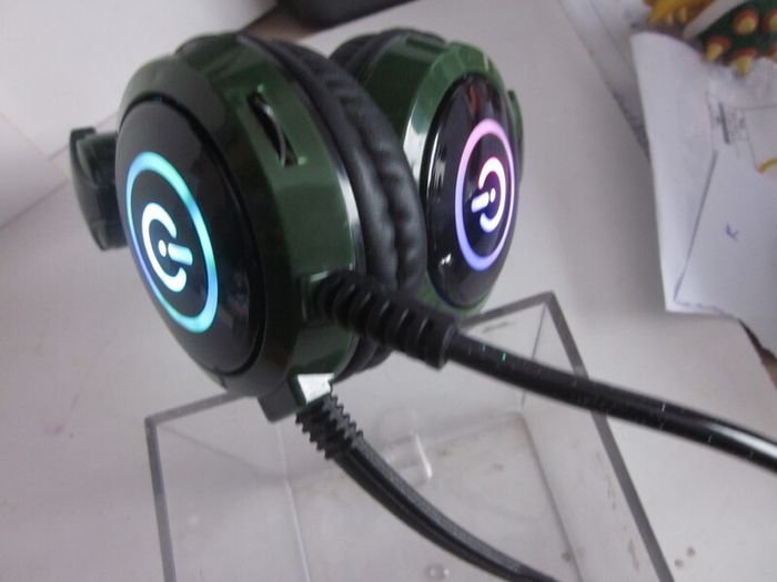 Gaming Headset, T-591/audio/microphone + USB, black