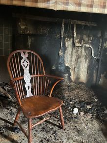 19c Elm & Yew Windsor Chair