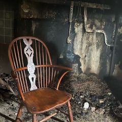 19c Elm & Yew Windsor Chair