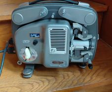 Antique projector 8mm film by Bolex Paillard made in Switzerland