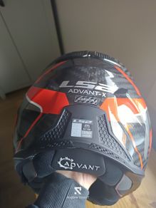 LS2 Advant X carbon helmet