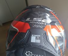 LS2 Advant X carbon helmet