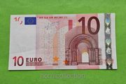Germany 2002 year 10 Euro Banknote.