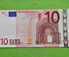 Germany 2002 year 10 Euro Banknote.