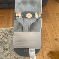 Baby Bjorn Grey Bouncer with toy attached , great condition , clean