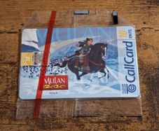 Ireland CallCard "Mulan" Walt Disney, mint in wrapper, 10/1998, 10 Units - free standard postage