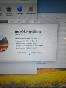 intel MacBook air 2011