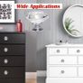 20Pcs Crystal Door Knobs for Cupboards with 40 Screws of 2 Sizes 25mm, 10mm, Diamond Shape Cabinet Knobs, Pull Handle with Screw, Drawer knobs, Dresser, Chest Canister Drawer Handles (FREE POSTAGE) Image 6