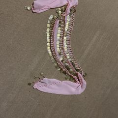 Belly dance sequined belt