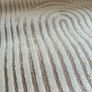 Cream & Beige Rug 160 x 110 cm Image 2